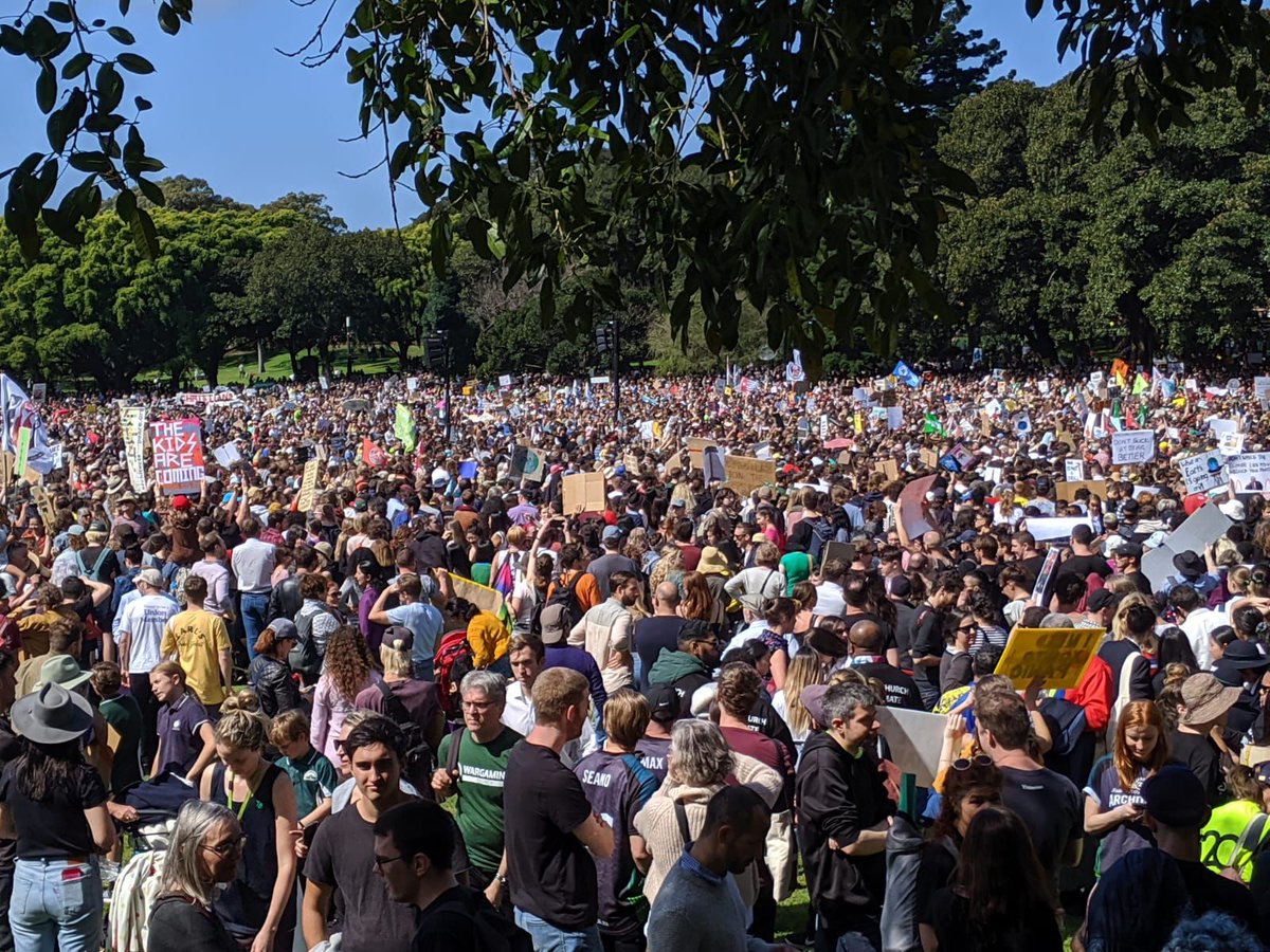 Awesome turnout at the #GlobalClimateStrike in Australia!

#ClimateStrike