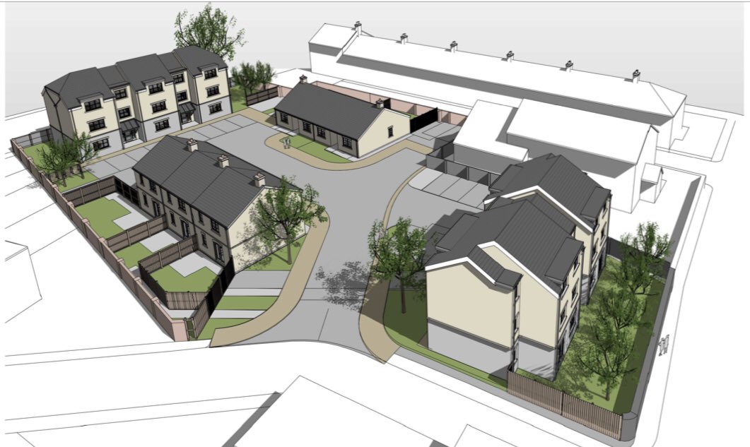 HafodHousing's tweet photo. We're delighted to announce that in partnership with @AsbriPlanning, Avante Architects and M &amp; J Cosgrove we've secured a resolution to grant planning permission from @RCTCouncil for a development of 20 #affordablehomes in #TaffsWell. https://t.co/zlH2bJxbeh