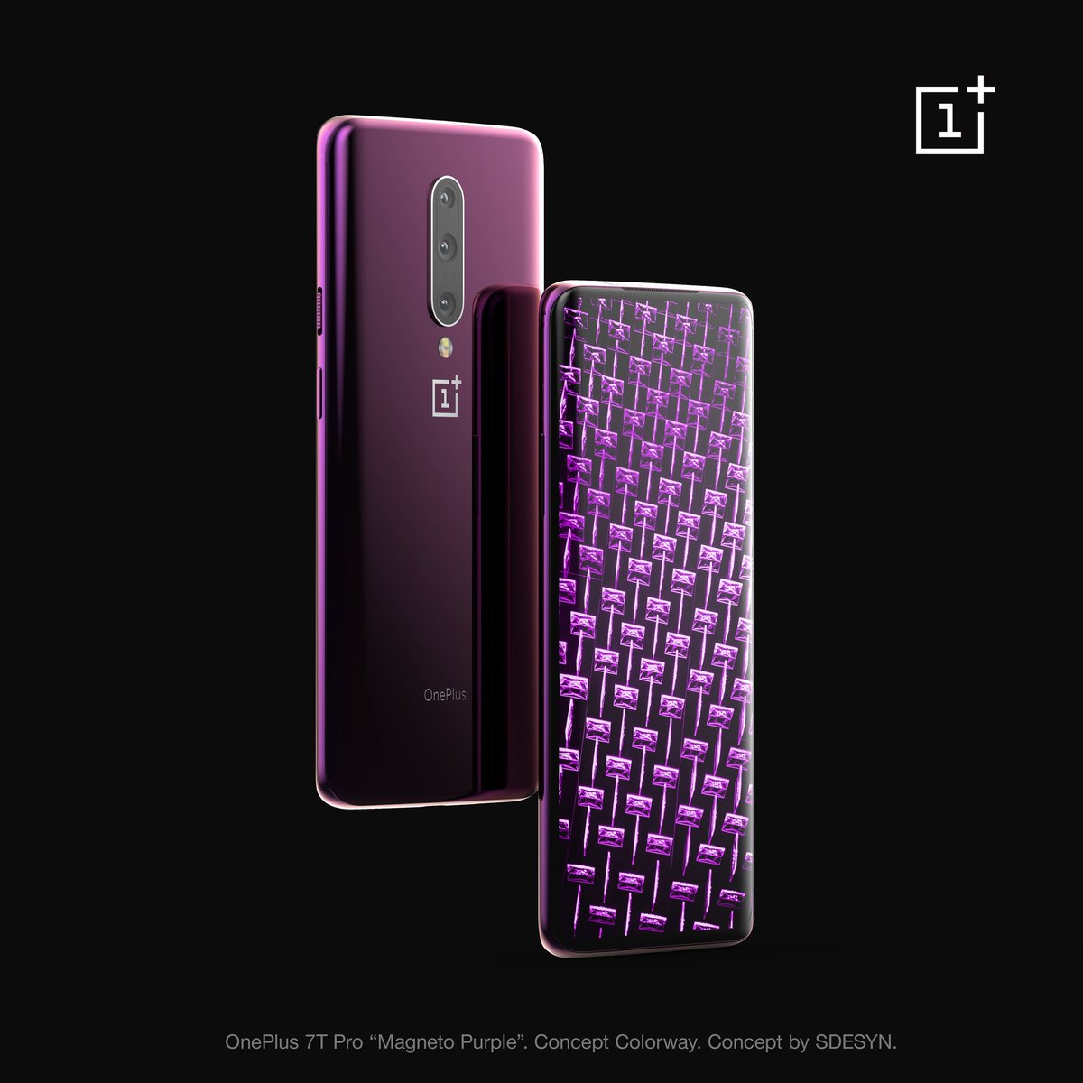 thesdesyn's tweet photo. @oneplus @OnePlus_IN 7T Pro "Magneto Purple" concept colorway. #oneplus #oneplus7pro #oneplus7t #oneplus7tpro #oneplus7tseries #concept #sdesyn https://t.co/Sg9jPfLruW