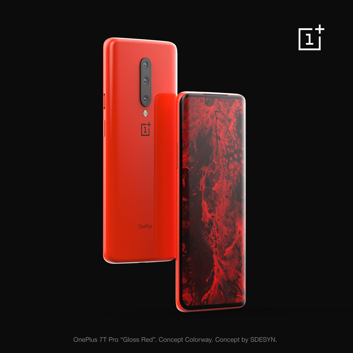 thesdesyn's tweet photo. @oneplus @OnePlus_IN 7T Pro "Gloss Red" concept colorway. #oneplus #oneplus7pro #oneplus7t #oneplus7tpro #oneplus7tseries #concept #sdesyn https://t.co/Y2VU4w2jc0