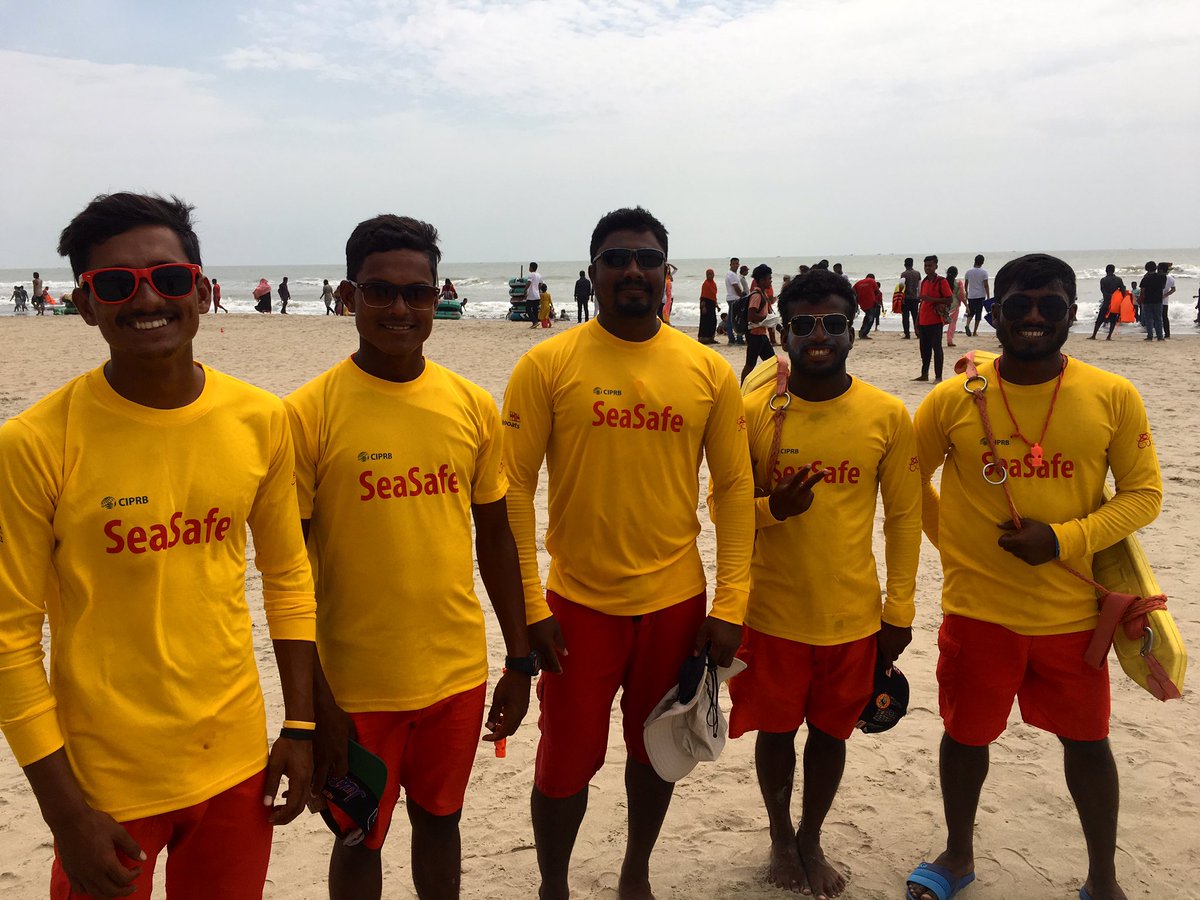 A perfect remedy, after an eventful week, is spending time with the amazing SeaSafe lifeguards in Cox’s Bazar, Bangladesh. Everyday they risk their lives to save total strangers. Proud the #RNLI supports this brilliant team #trainonesavemany <a href="/CIPRB/">CIPRB</a> <a href="/RNLI/">RNLI</a> #enddrowning