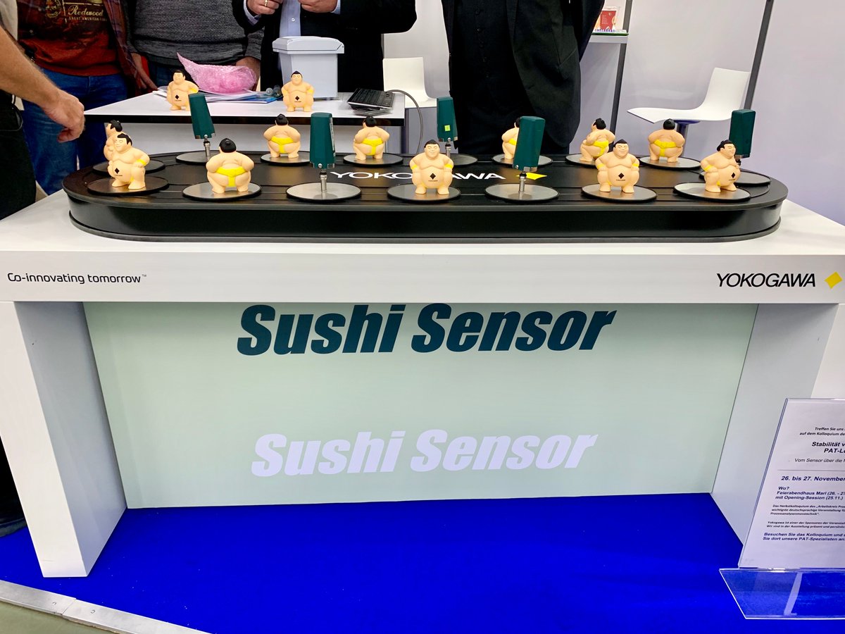 YokogawaGER's tweet photo. #Video Nun präsentierte das Yokogawa-Messeteam bei der #Meorga #MSR #Messe in #Ludwigshafen u a den jetzt auch in #Europa erhältlichen #Sushi #Sensor. Wo? In diesem Video (Link folgen, im Beitrag nach unten scrollen und anklicken!) #sushisensor #automation
https://t.co/3ZfQ5UUKvq https://t.co/S7NVhILPce