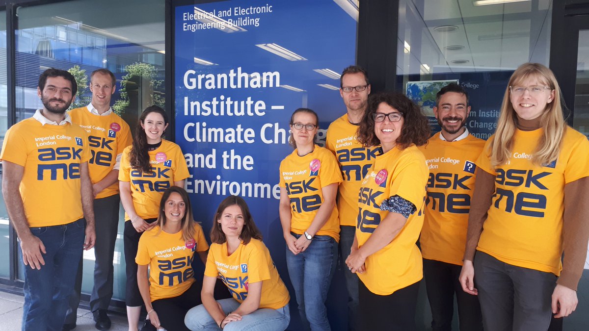 Grantham_IC's tweet photo. Are you joining the #GlobalClimateStrike today? A team of @imperialcollege scientists &amp; students are setting off later to join the #Strike4Climate #climatestrike - ask us your questions!

See you there!
@AlyssaRGilbert @littlesimon @maddymorris @NeilRJennings @RobinLamboll https://t.co/v8u6Pyr0fF