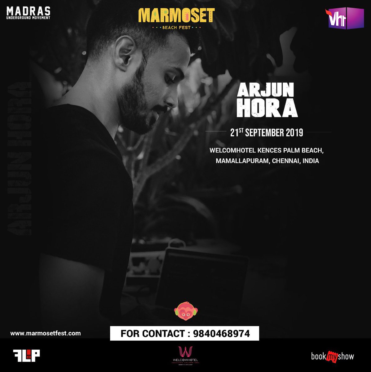 vh1india's tweet photo. Marmoset-Beach Fest is coming with its 2nd edition on Saturday, 21st September at the beautiful WelcomHotel Kences, Palm Beach.
#WeAreMarmoset #Marmoset #electronicmusicfestival #Chennai #India #IndiaTechno
#Techno #TechHouse #DeepHouse
#fullflip #flipmag https://t.co/ARIzmexQUl