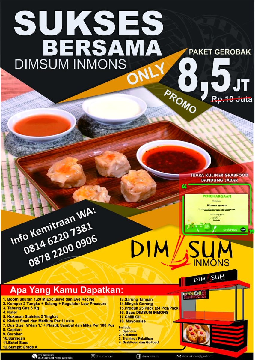  Contoh  Banner Dimsum  desain spanduk keren