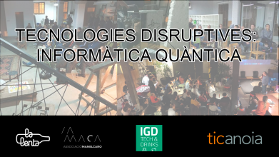 Cateinf's tweet photo. Tecnologies disruptives: informàtica quàntica (Meetup Tech &amp; Drinks) https://t.co/DUnSICUAu0 https://t.co/zacQdVXyQ8