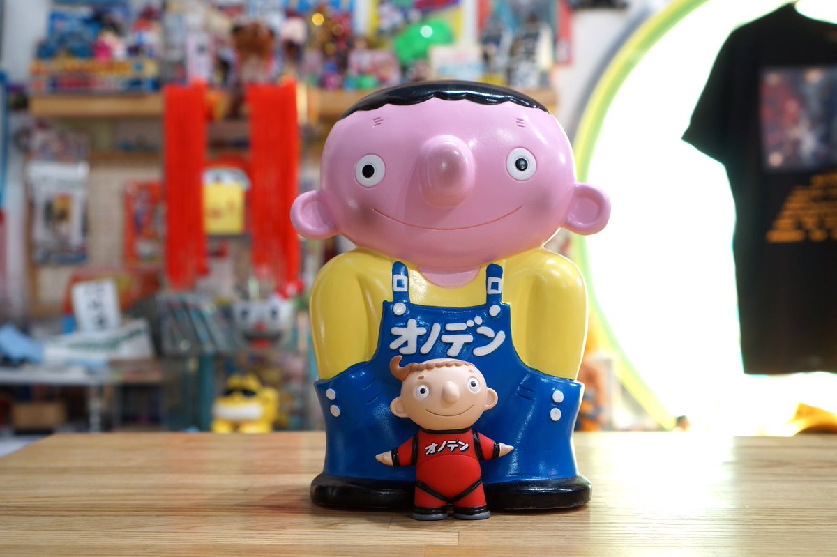 オノデンソフビバンク Yahoo!オークション - 【1000円~】オノデン坊や ソフビ貯金箱(高