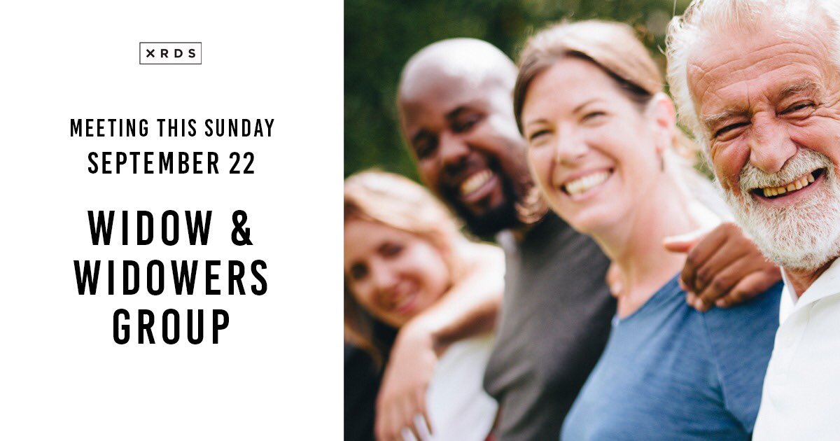 XRDS is starting a support group for widows &amp; widowers to help them through the process of grieving.
If you know someone who has lost a spouse/needs help, please invite them to join on Sunday, Sept 22, at 12:00 at the Connect Point in the Amstelveen College
#xrdschurch #xrdscare