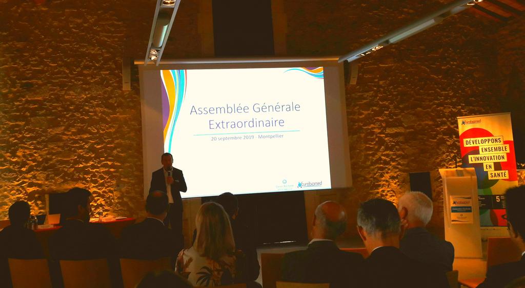 LifeScientis's tweet photo. L'assemblée générale extraordinaire d'@Eurobiomed marque la fusion avec le #cbs et le début d'une grande histoire pour la #Santé du Sud de la France, de Toulouse à Nice. @LifeScientis est fière de participer à cette aventure et à la valorisation de la filière sur notre territoire https://t.co/0s7CSLRc8x