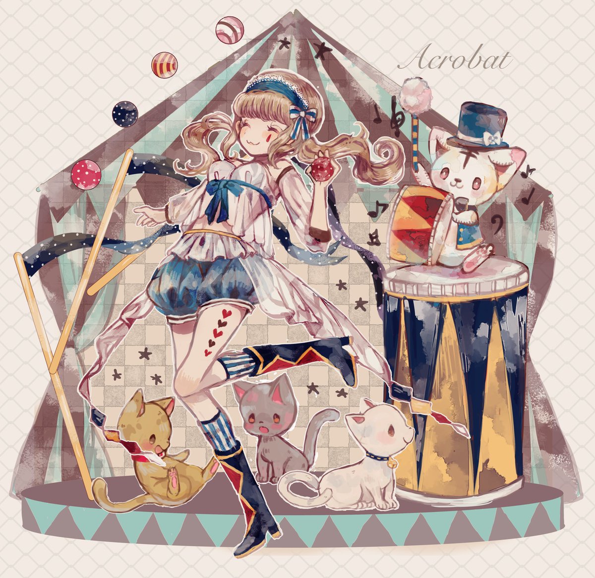 ⭐︎supika⭐︎ページ 🎪サーカス少女シリーズ🎪