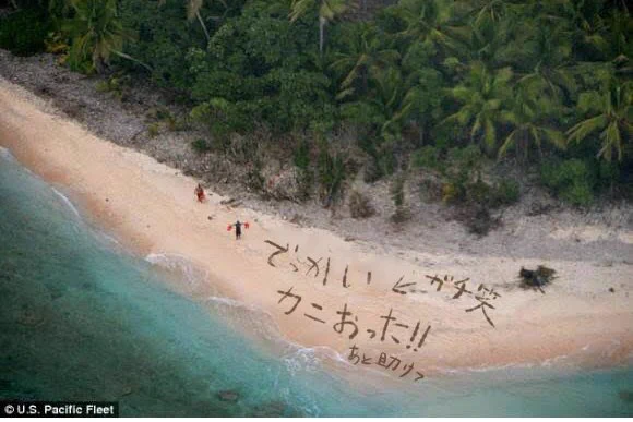 楽しんでる？全然助かる気がない無人島遭難者がこちらです