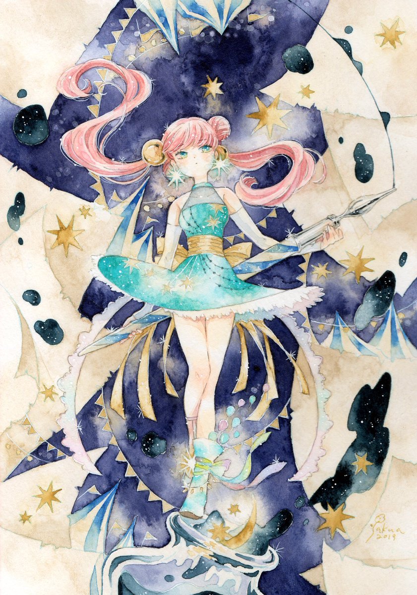 「咲久亜さん(@stardust_sorbet )の『オリヴィア・ファースト』を描」|M.Nishimuraのイラスト