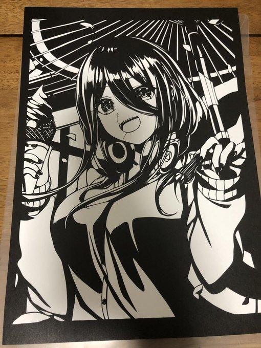 格安激安 五等分の花嫁 切り絵 キャラクターグッズ 珍しい 五等分の花嫁 切り絵 キャラクターグッズ