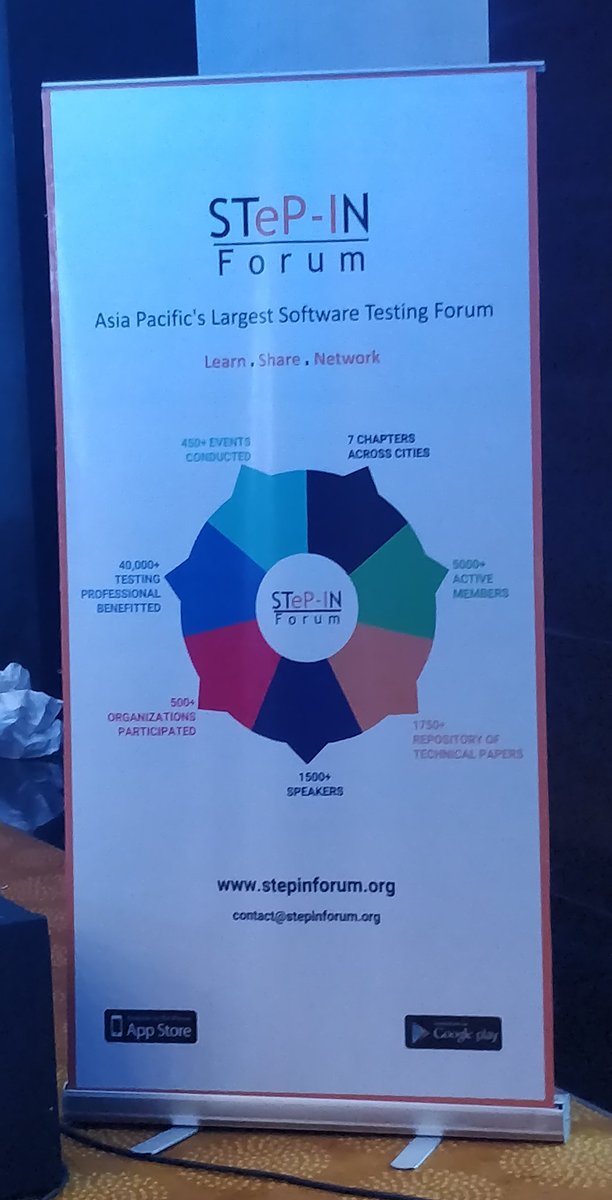 shiridishbilla's tweet photo. What a wonderful day to be in Hyderabad. @stepin_forum HSTC has set the stage with the theme "Intelligent digital mesh". Digital transformation &amp; AI is going to change the way we lead our lives. Today's theme reflects on how QA should mature for future #HSTC2019 #Futureoftesting https://t.co/mkpVaWmrnI