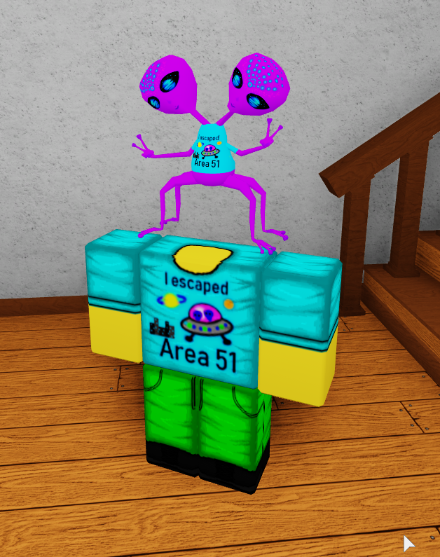 Roblox Alien Shirt - Chat In Roblox Xbox One X