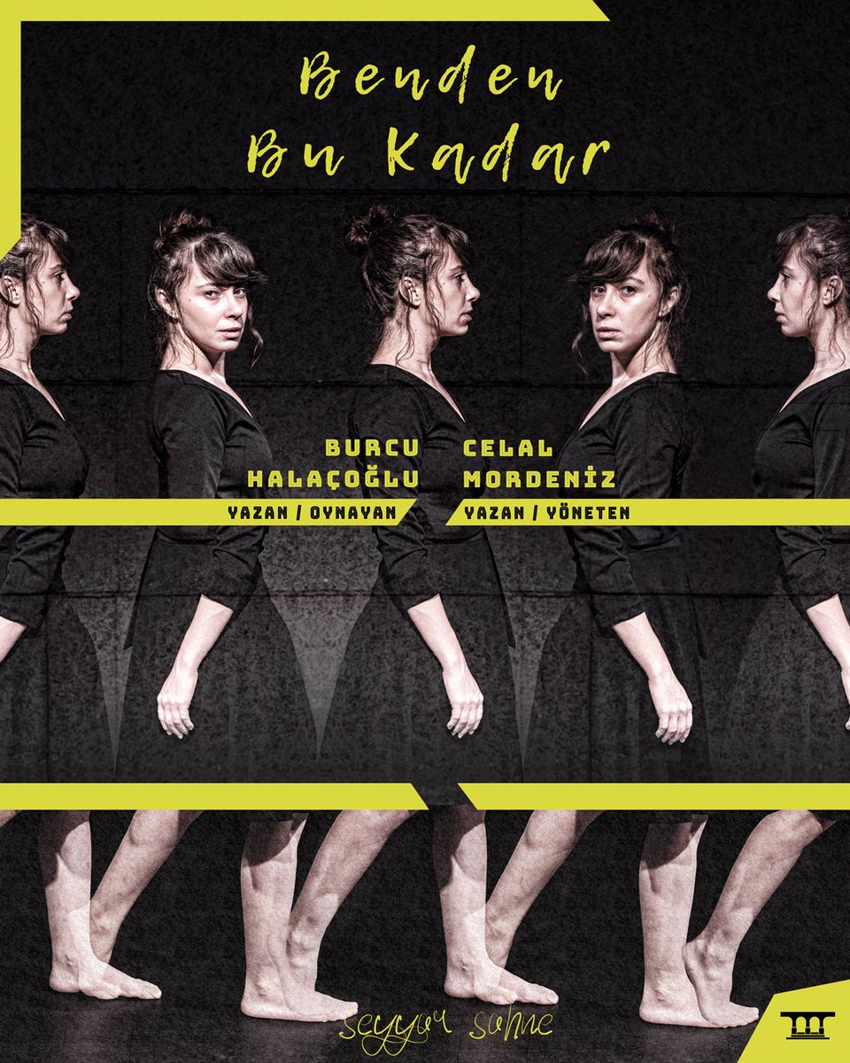 “Benden Bu Kadar” 5 Ekim Cumartesi 20.00’de Ege Sanat Atölyesi MEKAN’da.

yazan-oynayan: <a href="/burcuhalacoglu/">Burcu Halaçoğlu</a> 
yazan-yöneten: <a href="/cmordeniz/">Celal Mordeniz</a> 

Bilet rez için: 0 (555) 711 65 71

Bekleriz. #seyyarsahne #tiyatromedresesi