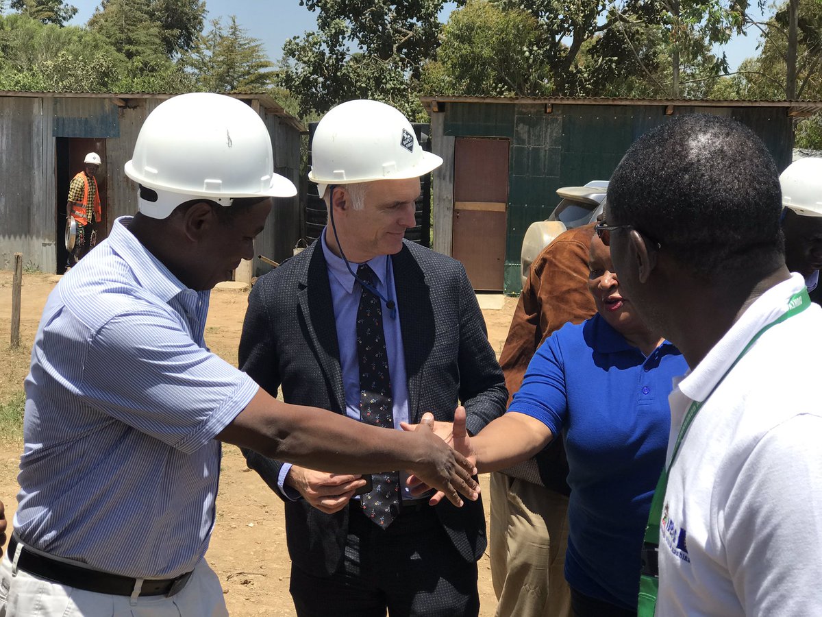 Touring Laikipia County with EU delegation, led by Ambassador H.E. Simon Mordue (@EuMordue) and #UNFAO  officials.

This is a mission to formally open and inspect some of the EU funded projects within the county.

#EUinAction #AgribusinessTalk254 

@FAOKenya @EUinKenya