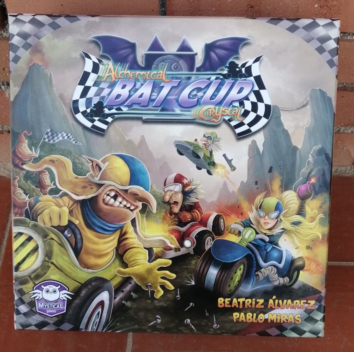 laboratorijocs's tweet photo. 🏁 Todos a la parrilla de salida!

Desde @mystical_games nos envían este loco juego de carreras #BatCup. 😍 Muchas gracias!

Otro juego más para la segunda edición del curso #JocsalAula #ABJ https://t.co/AcCfZyvzpO