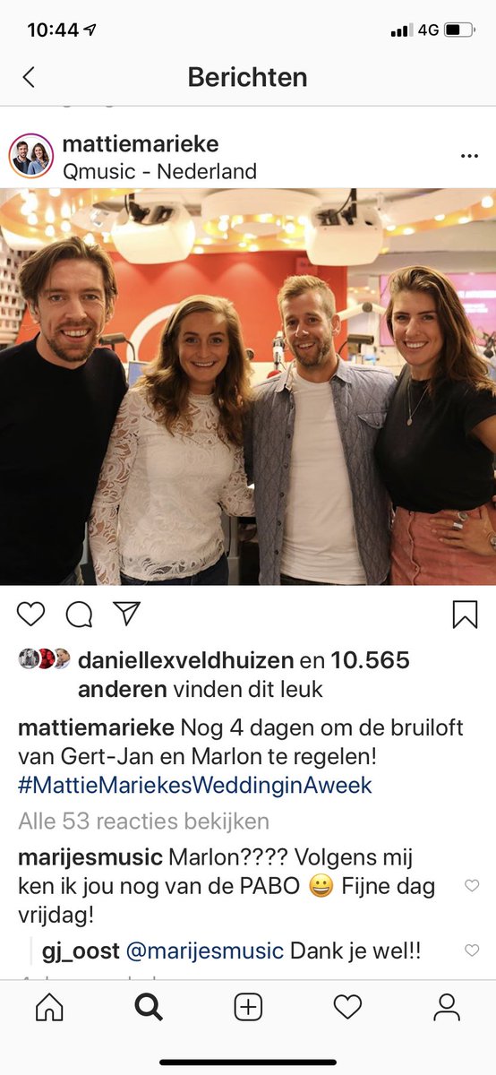 GOUD was het #mattieenmarieke #weddinginaweek #marlonengertjan #liefde ❤️🙏🏻 wát een mooie mensen allemaal