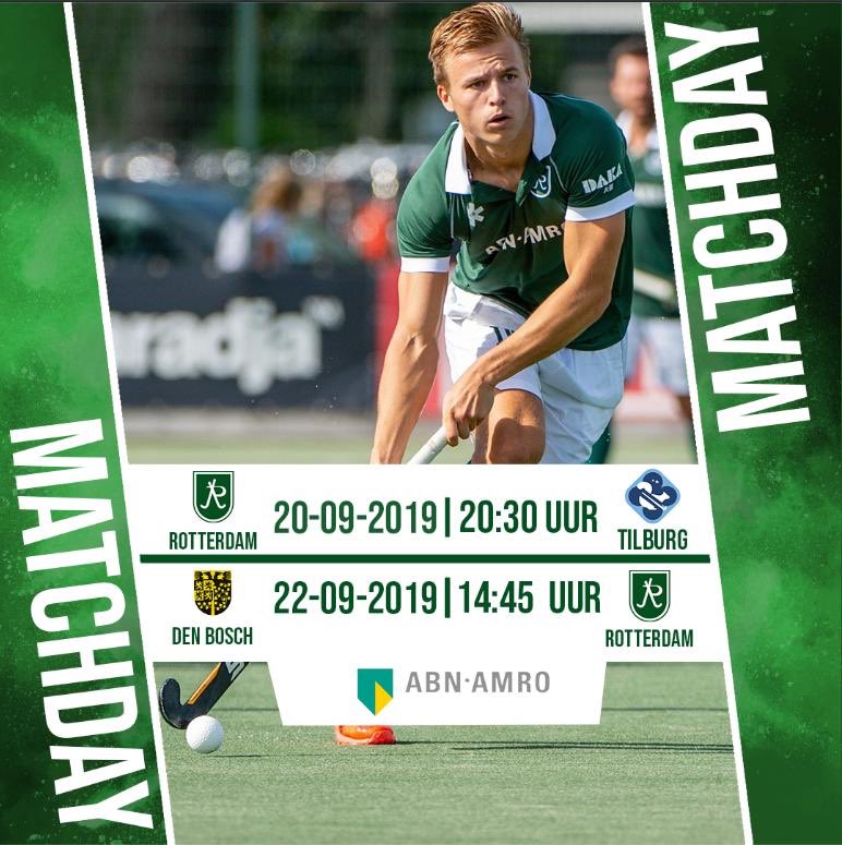 Eerste thuiswedstrijd van seizoen 2019-2020, kom als onze ‘nummer 12’! #hcrotterdam <a href="/HCRotterdam/">HC Rotterdam</a> <a href="/HCRotterdamH1/">HC Rotterdam Heren-1</a>