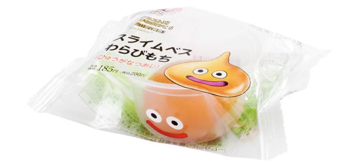 食べるのがもったいない！？ローソンから発売される「スライムわらびもち」がカワイイ！