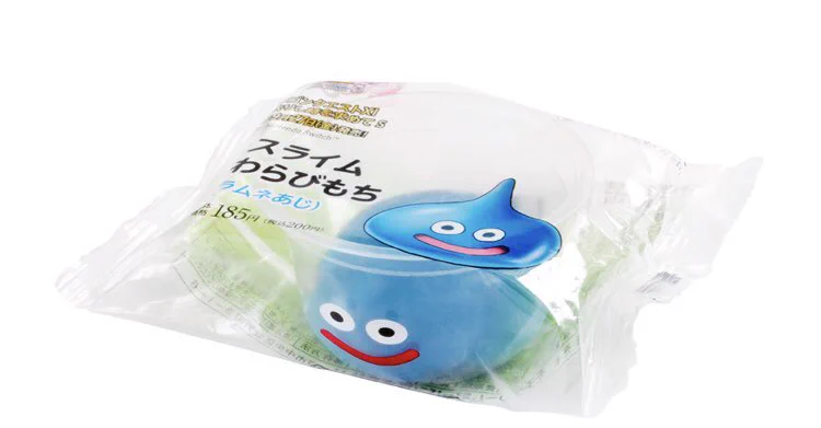食べるのがもったいない！？ローソンから発売される「スライムわらびもち」がカワイイ！