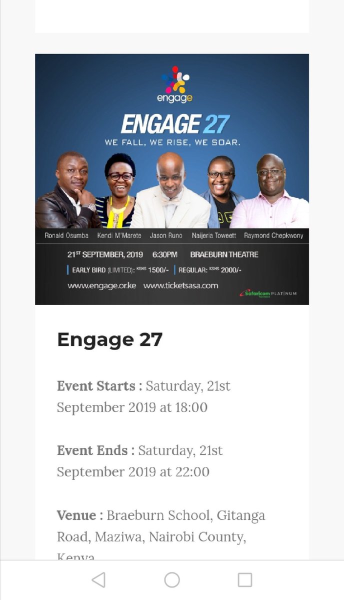 lucnic77's tweet image. #WeFocusOnYou and it&apos;s a tick tock tick tock. Get your regular tickets via #Ticketsasa.com. You can&apos;t afford to miss this. Buy #AllinOneBundle via *544#ok to watch past episodes on YouTube