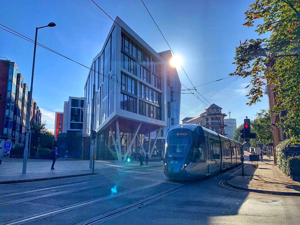 NTUWelcome2019's tweet photo. NTU City, Clifton and Brackenhurst campuses all looking glorious this morning ☀️ We’re here, we’re ready... come at us!! #HelloNTU https://t.co/9XAbopUAmm
