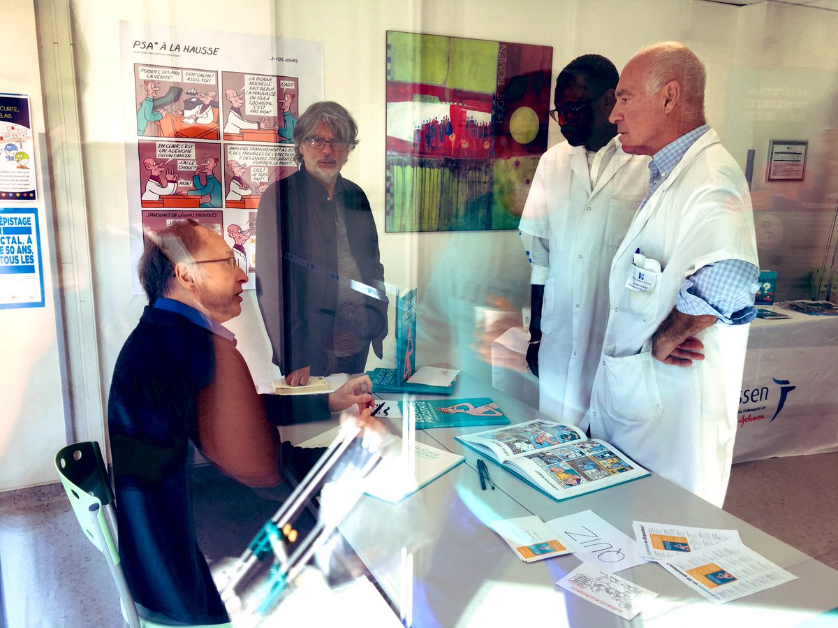 angela_hin's tweet photo. #JournéeEuropéennedelaProstate2019 à @VilledeMeudon #ProstateDay #hcsmeufr
———
#JournéeEuropéennedelaProstate avec #DelicateProstate #BD & #Quiz
📚👉 Parcours #patient de @_jeanhin avec le #Prostatetour @JanssenFRA
💬 Parlons et dédramatisons le #Cancerdelaprostate https://t.co/t3InTNljTp