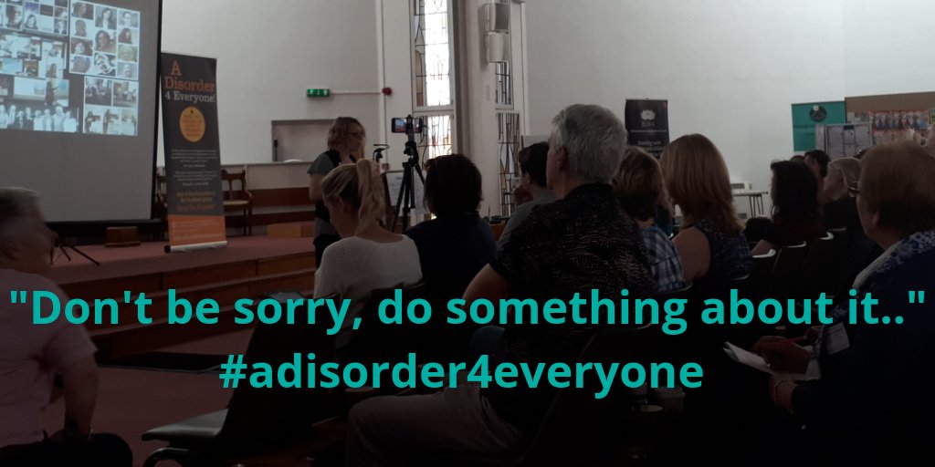 A great start to <a href="/dropthedisorder/">ad4e</a> #dropthedisorder #SystemsChange #PTS