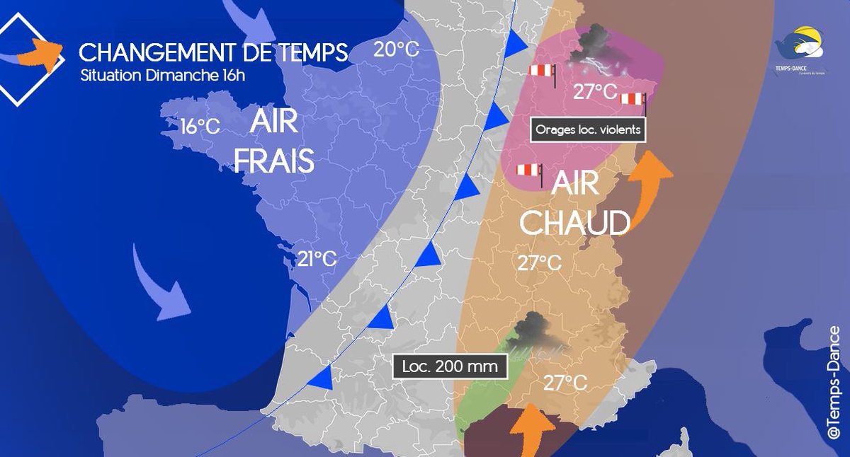 Temps_Dance_'s tweet photo. 🔴 Un week-end en demie teinte. Le temps se dégradera fortement au Sud-Est avec de très fortes pluies. L'évolution orageuse est également à surveiller sur le quart Nord-Est. ⚡️
PLUS D'INFOS -> https://t.co/BkcatAY3Lf
#greveratp #MardiConseil #RCLLBC https://t.co/JdAXdr5gsF