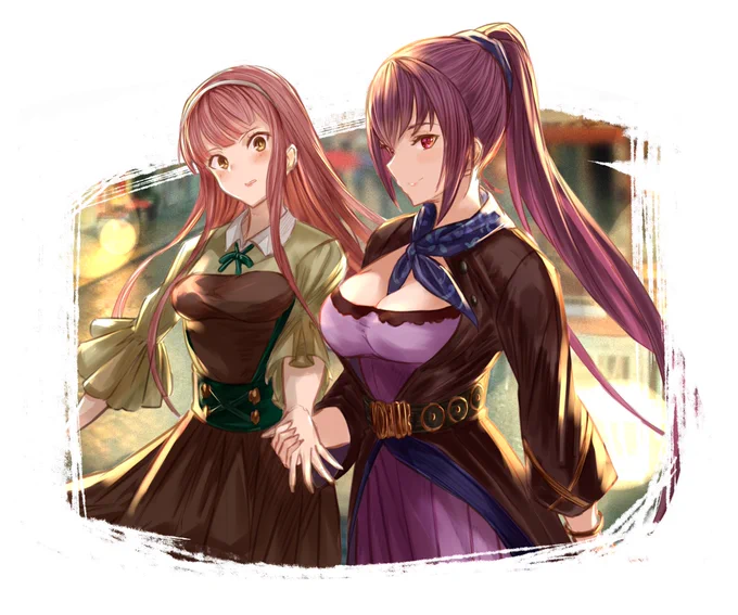 メイヴ スカディ  #FGO #FateGO 