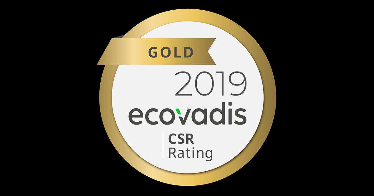 Givaudan's tweet photo. We ranked in the top 1% of companies participating in the 2019 EcoVadis CSR assessment, earning us a gold rating! https://t.co/oXynv6Sv3R #ASenseOfTomorrow #CSR https://t.co/sTo10liKia