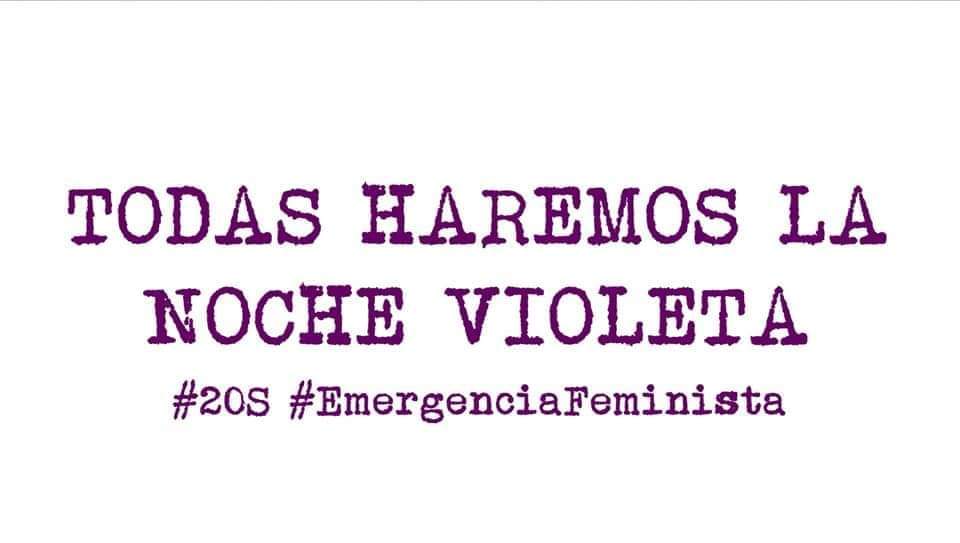 Marcha7Nmadrid's tweet photo. Esta noche, #20S a las 20.30 en #Sol #EmergenciaFeminista #NosotrasVamos #YoVoy #NocheVioleta #LuzVioleta https://t.co/2dCtPmdIas