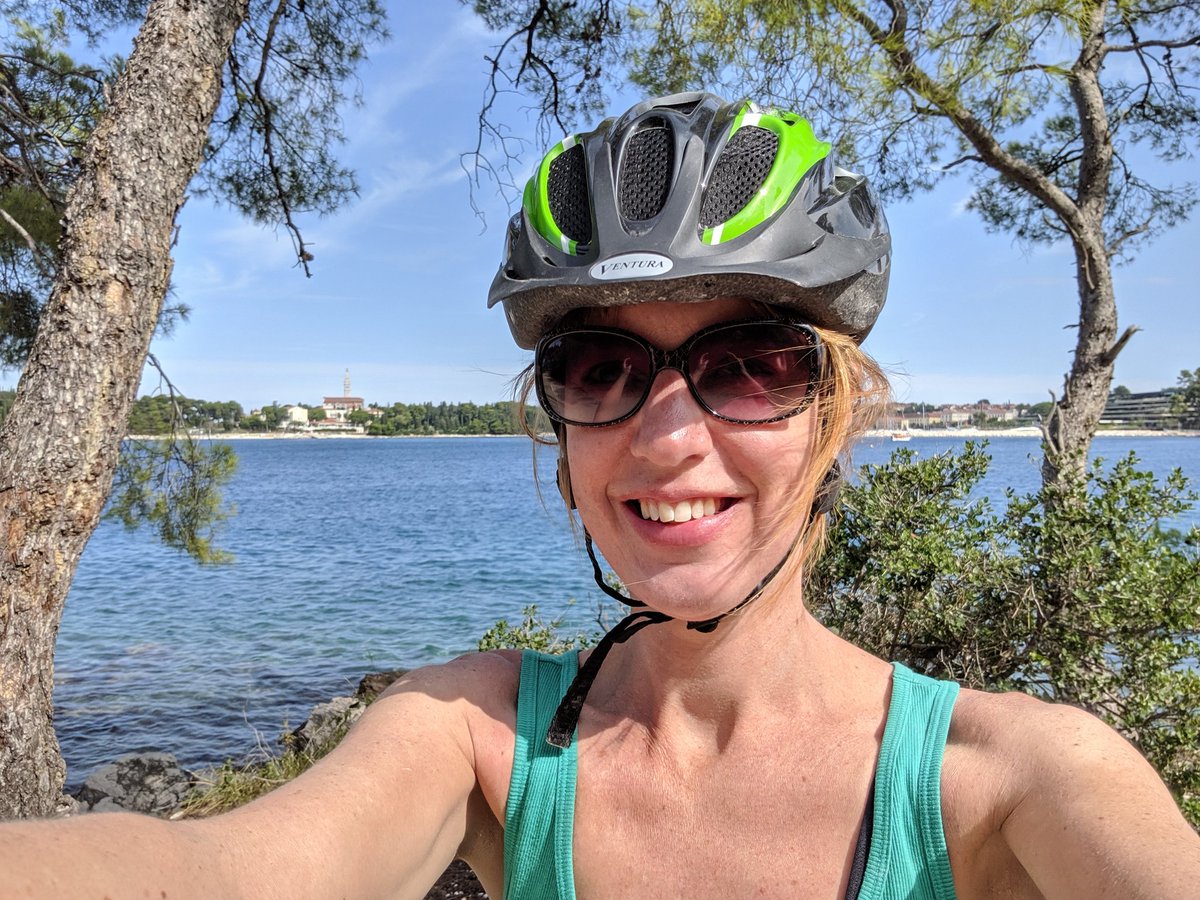 BRTurpin's tweet photo. Helmets for my bike ride through the National Park and along the coastline. #SafetyEverywhere https://t.co/Q6dtJwmPb9