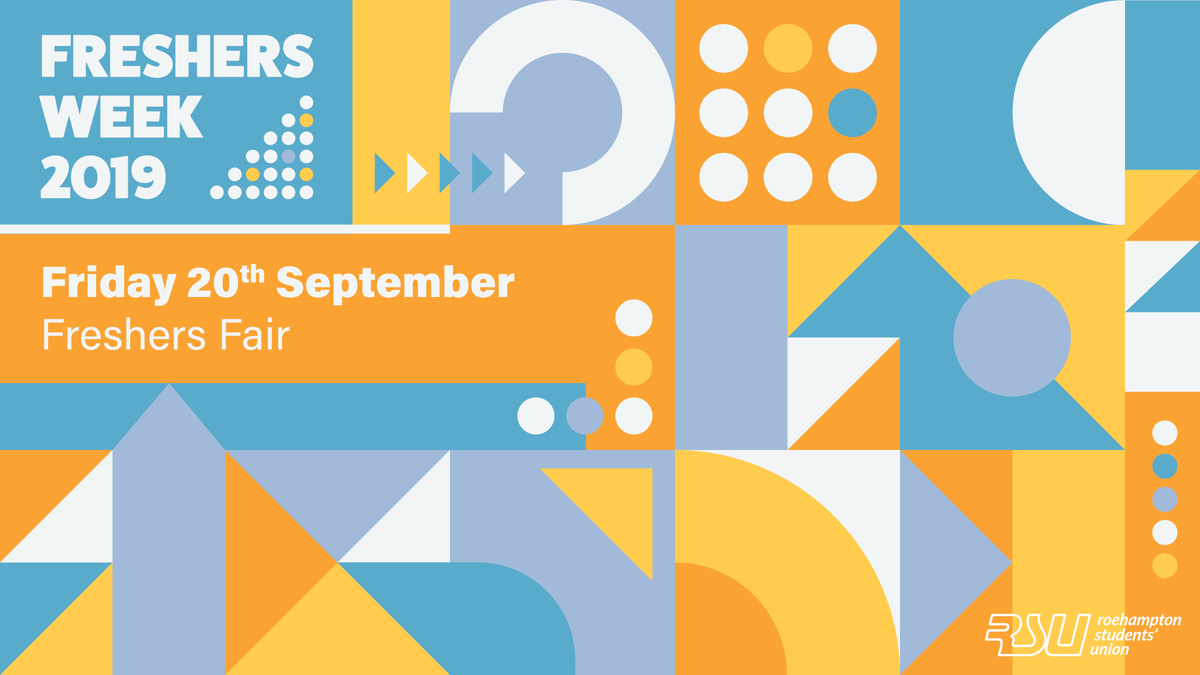 RoehamptonSU's tweet photo. IT'S FRESHERS FAIR! β€οΈ
Come on down to Froebel Lawn between 11am - 3:30pm!
Check out all the exciting opportunities that the Students' Union has to offer you this year.
FREE to attend for all students at Roehampton! π
#ROEFRESHERS https://t.co/vOePLMAmBJ