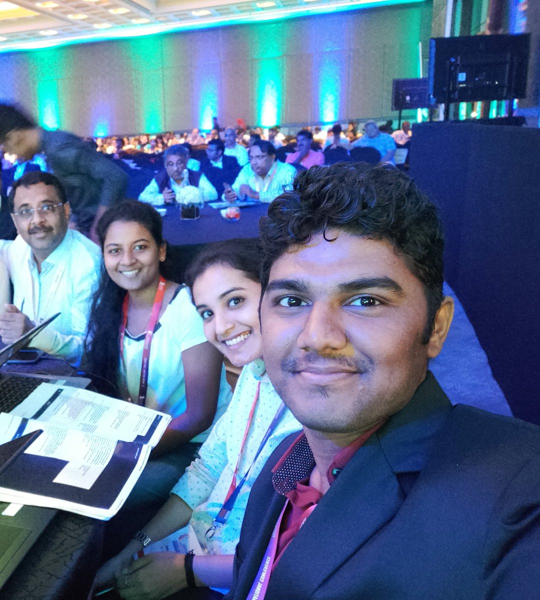 VasanthD_offl's tweet photo. Exciting session, Enormous learning , Energetic people - #NHRDNC19 #ReimaginingOrganisation #rethinking https://t.co/Af46VoABmx