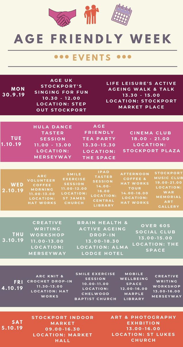 Stockport Council on Twitter "We are celebrating International Older