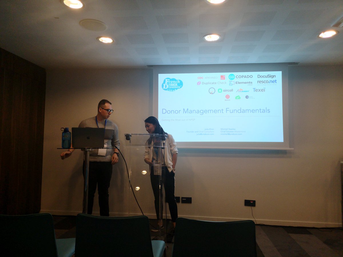 pelicanlaurich's tweet photo. Excited about learning Donor management fundamentals with #npsp #salesforceDotOrg at @FTDreamin #FtTD19 https://t.co/sKzsYkpFCn
