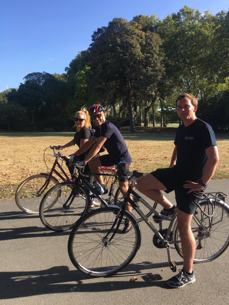 Fundraisers from <a href="/JDWandCoChelsea/">John D Wood & Co Chelsea</a> have been cycling through the night at the Royal Hospital for their 24-hour, 800-mile challenge to raise funds to support the #ChelseaPensioners. They're now 6 hours away from the finish line! You can support them here uk.virginmoneygiving.com/JDWbikeathon