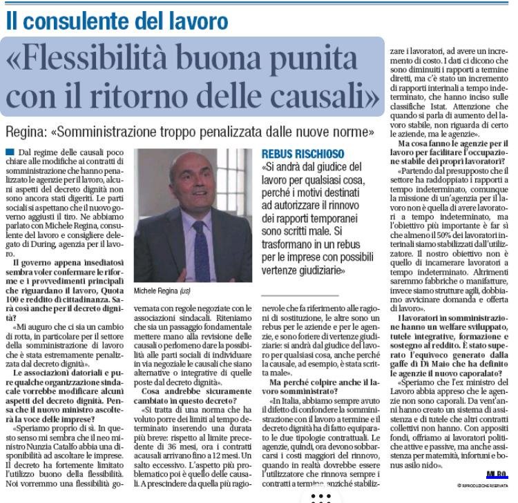 1960michele's tweet photo. Mo intervento odierno nella sezione lavoro @Libero_official  per @DuringSpa https://t.co/iGiGUHoenu