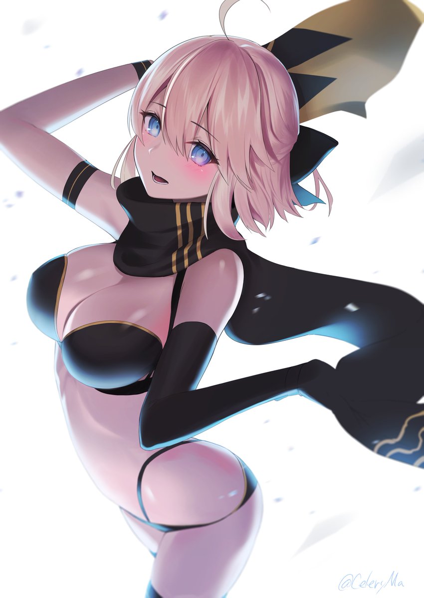 Fgo Fgo Fatago 水着沖田さんおめでとうありがとう 西陽ミツバ お仕事募集中のイラスト