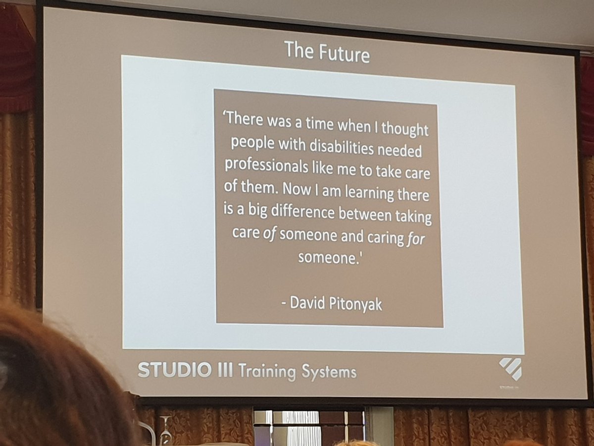 22Q11_Ireland's tweet photo. "Where we need to be as Professionals" - Andrew McDonnell #AsIAmConf19 
#equal
#differentnotless 
#allhumanstogether https://t.co/4XblKg1284