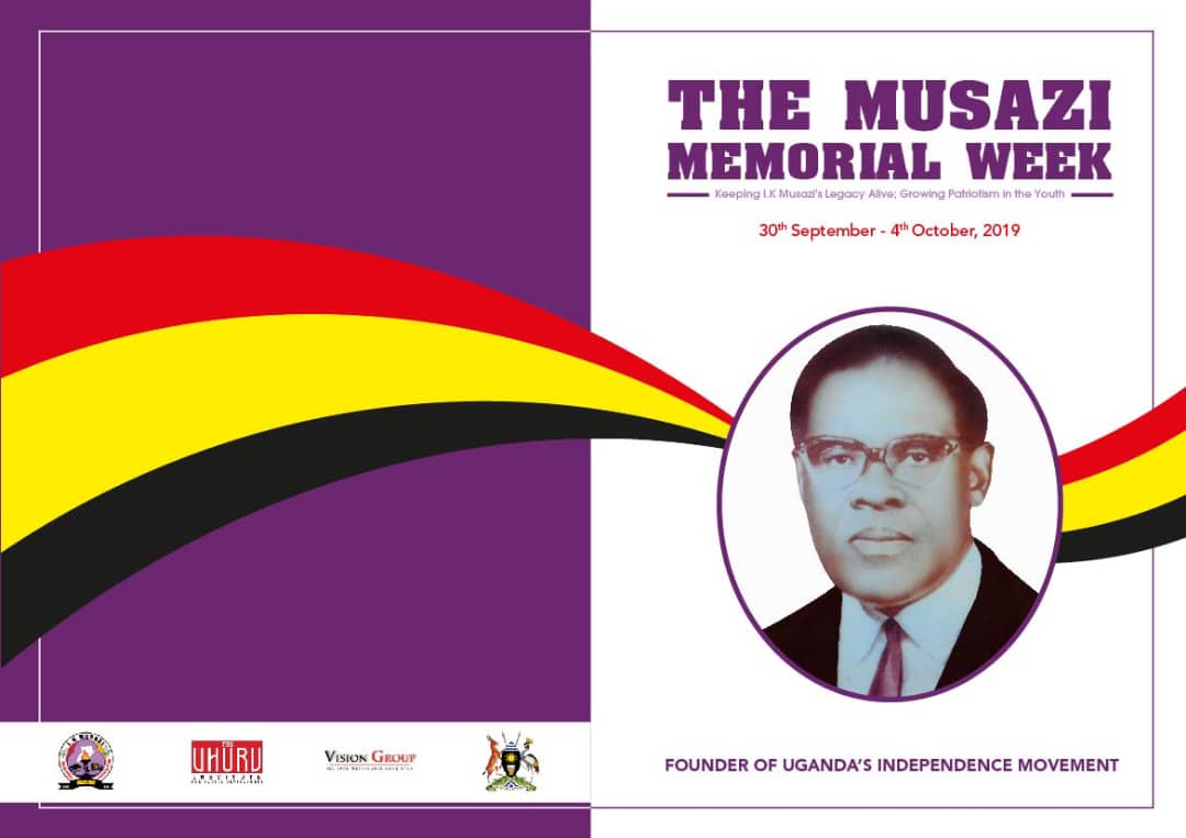 IKMusazi's tweet photo. The I.K Musazi Memorial Week is just around the corner. Come one come all. Let's keep the legacy of the iconic figure in Uganda's politics and Independence, I.K Musazi. #IKMMF #IKMMWeek @BumuFoundation @UhuruInstitute @VisionGrp @newvisionwire https://t.co/IwK0o2ornx