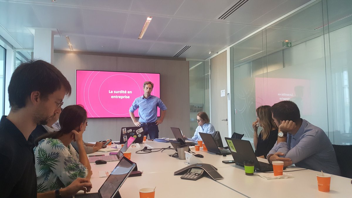 Adeline Carrie On Twitter En Place Pour Le 3eme Comite Du Comptoir Des Solutions Handicap Inno Sur L Audition Merci Aux Intervenants Smartear France Eliozservices Et Diapason Merci Au Groupe Rocher Pour L Accueil