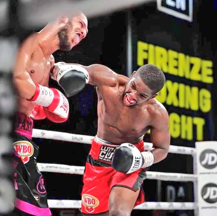TimesBoxing's tweet image. South African born, UK based boxer Luther Clay (Luthando Mtimkulu) was crowned WBO Global welterweight champion last night after beating Italian Dario Morrello at Tuscany Hall, Toscana, Italy .