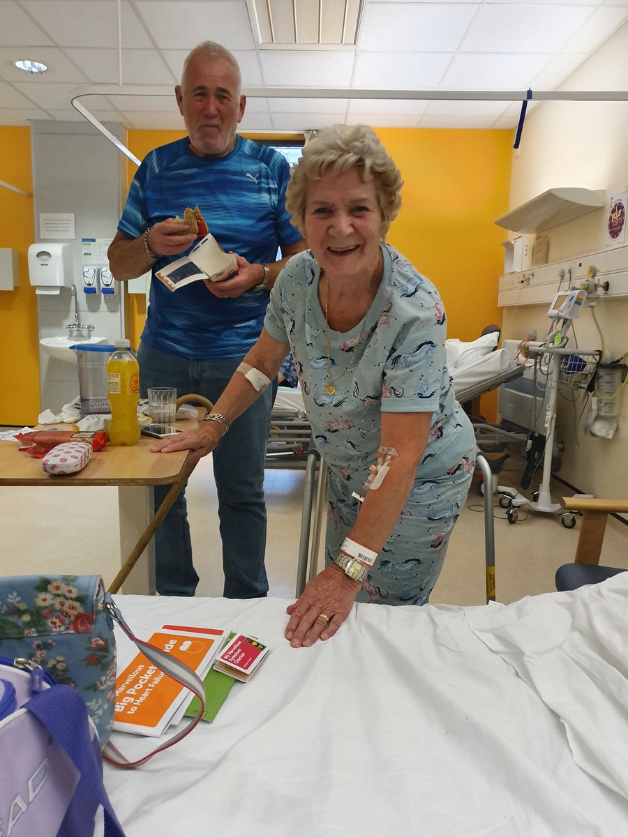 Traceynecia's tweet photo. This woman never seizes to amaze me #livingwithheartfailure
Thankyou to @UHDBTrust Sister Amy and Rachel on #MAU ☕ @Jasperj30Mel for your continued support and the amazing teams we have the pleasure to work with every day...Thankyou #ASU for all your support yesterday xx https://t.co/83VBlnWhTX