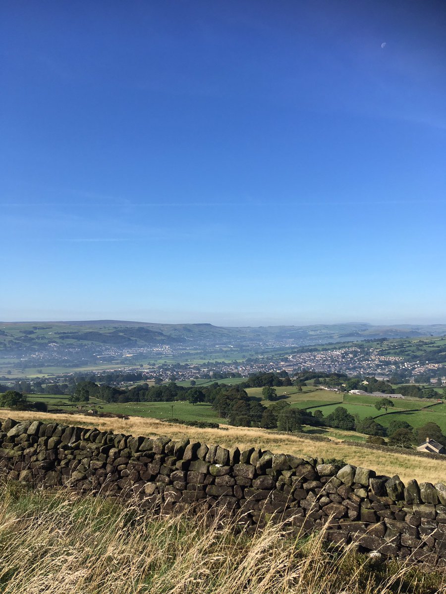 Mighty views from Addingham moorside.