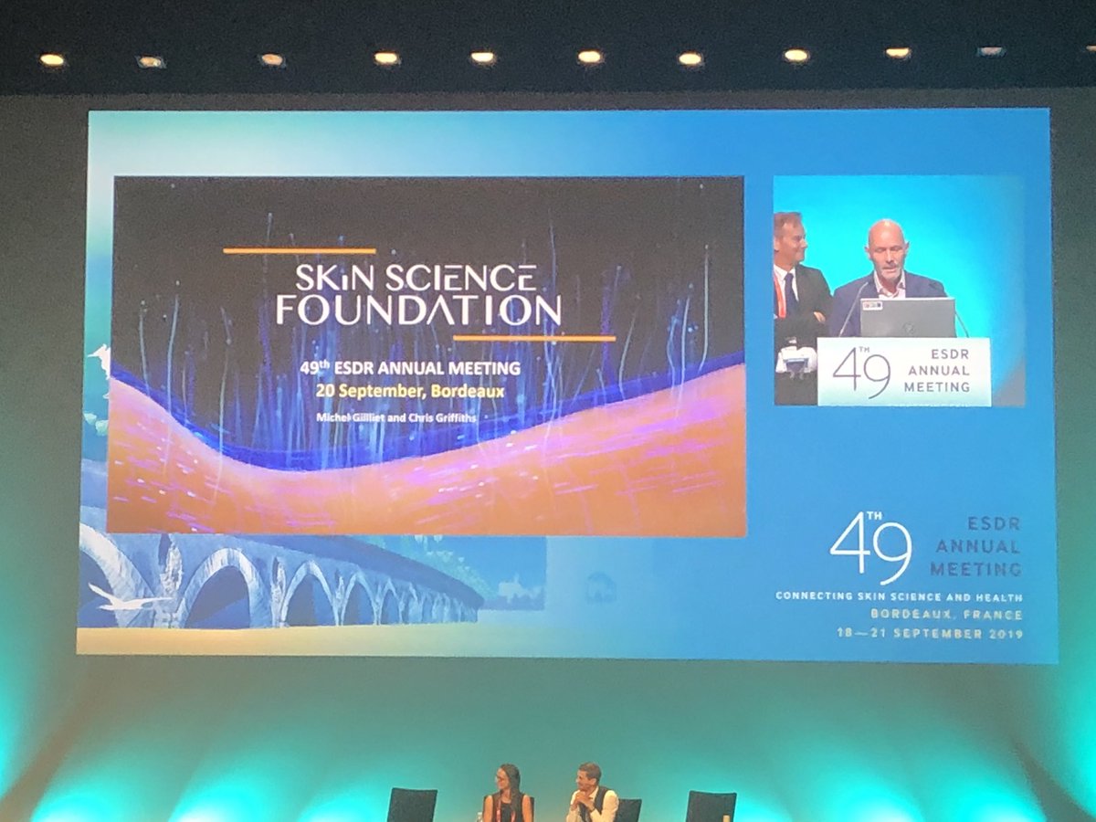 ESDR (@esdrorg) on Twitter photo Introduction to the <a href="/SkinScienceFDN/">Skin Science Foundation</a> by <a href="/MGilliet/">Michel Gilliet</a> and Chris Griffiths #ESDR2019 Introduction to the <a href="/SkinScienceFDN/">Skin Science Foundation</a> by <a href="/MGilliet/">Michel Gilliet</a> and Chris Griffiths #ESDR2019