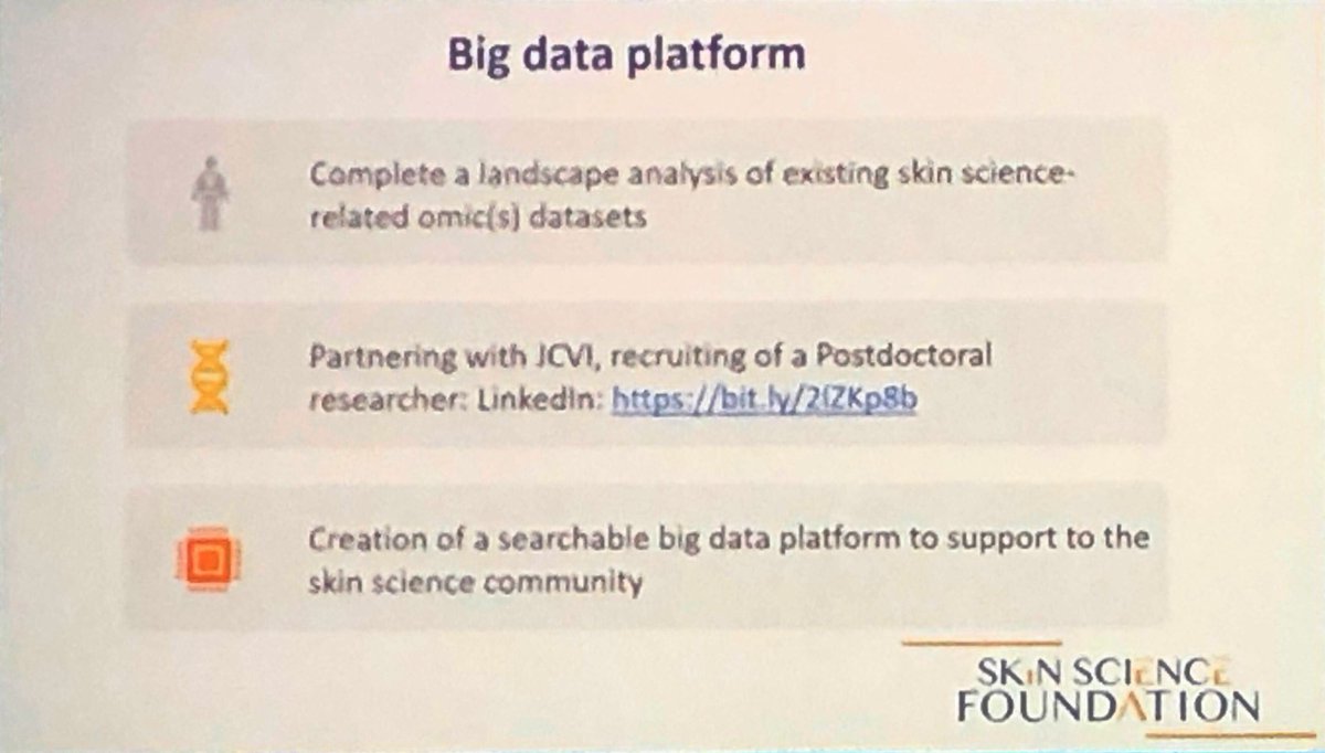 . <a href="/MGilliet/">Michel Gilliet</a> on <a href="/SkinScienceFDN/">Skin Science Foundation</a> #bigdata platform generation #ESDR2019